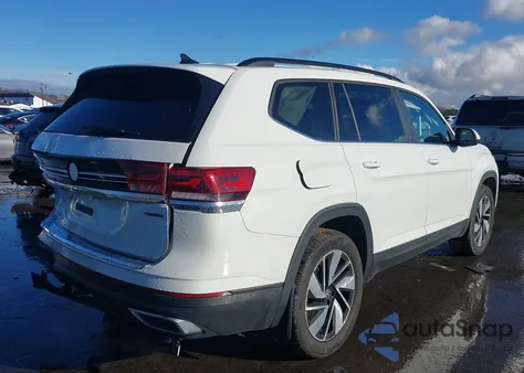 2024 Volkswagen Atlas 2.0T Se W/Technology из США, поврежденный, VIN 1V2HR2CA6RC610553